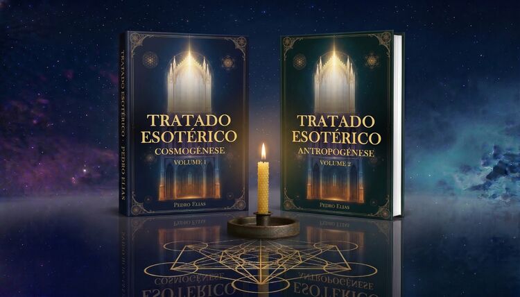 Tratado Esotérico — Volume 1: Cosmogénese e Volume 2: Antropogénese — Pedro Elias